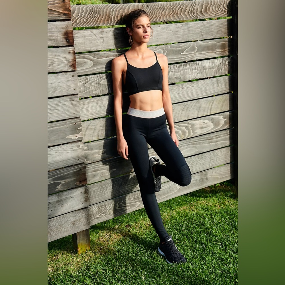 Free People Movement Women's Legging X Olympia Moto Grey Small